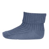 MP Denmark 10 533 4222 Cotton rib baby socks Stone Blue MP Denmark 10 533 4222 Cotton rib baby socks Stone Blue