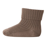 MP Denmark 10 533 76 Cotton rib baby socks Brown Sienna MP Denmark 10 533 76 Cotton rib baby socks Brown Sienna