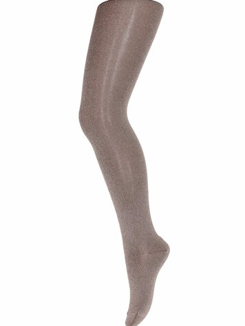 MP Denmark 10 385 76 Glitter tights Brown Sienna
