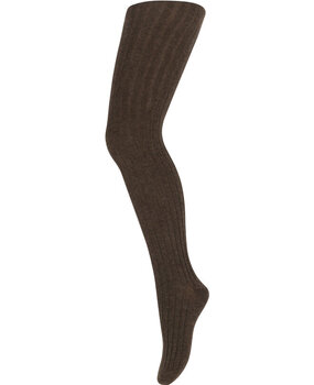 MP Denmark 10 130 300 Cotton rib tights Brown Melange MP Denmark 10 130 300 Cotton rib tights Brown Melange