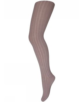 MP Denmark 10 130 870 Cotton rib tights Rose Grey MP Denmark 10 130 870 Cotton rib tights Rose Grey