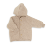 Engel Natur Wolfleece jasje - Sand melange Engel Natur Wolfleece jasje - Sand melange