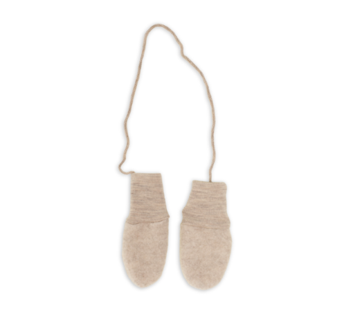 Engel Natur Copy of wol fleece baby wantjes - cinnamon melange Engel Natur Copy of wol fleece baby wantjes - cinnamon melange