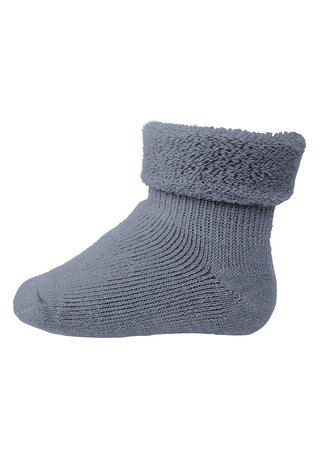 MP Denmark 10 722 4222 Wool baby socks - Stone Blue