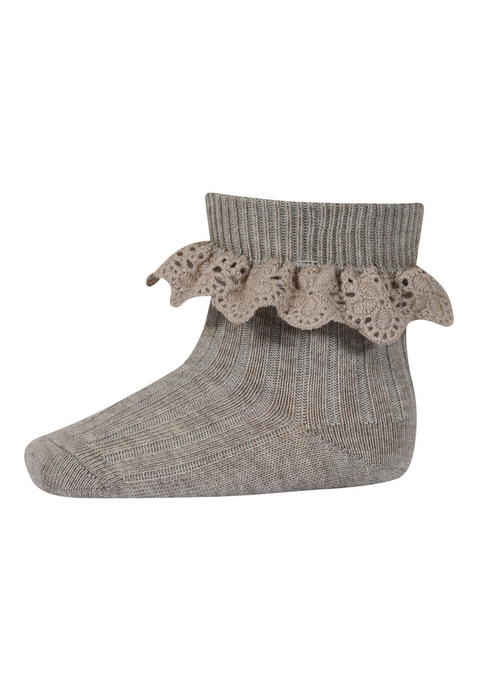 MP Denmark 10 59045 489 Lea socks - Light brown melange MP Denmark 10 59045 489 Lea socks - Light brown melange