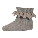 MP Denmark 10 59045 489 Lea socks - Light brown melange MP Denmark 10 59045 489 Lea socks - Light brown melange