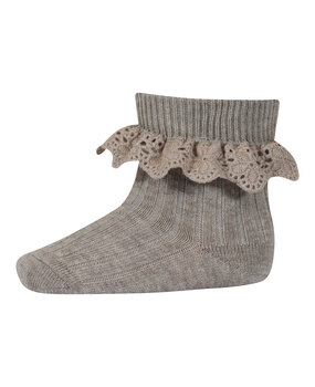 MP Denmark 10 59045 489 Lea socks - Light brown melange MP Denmark 10 59045 489 Lea socks - Light brown melange