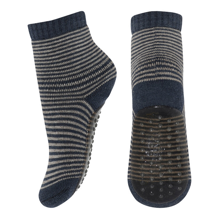 MP Denmark 10 79233 4980 Vilde socks - Dark denim melange