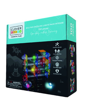 Cleverclixx Ball run dazzling lights pack intense 100 stuks