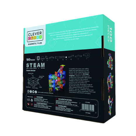 Cleverclixx Ball run dazzling lights pack intense 100 stuks Cleverclixx Ball run dazzling lights pack intense 100 stuks