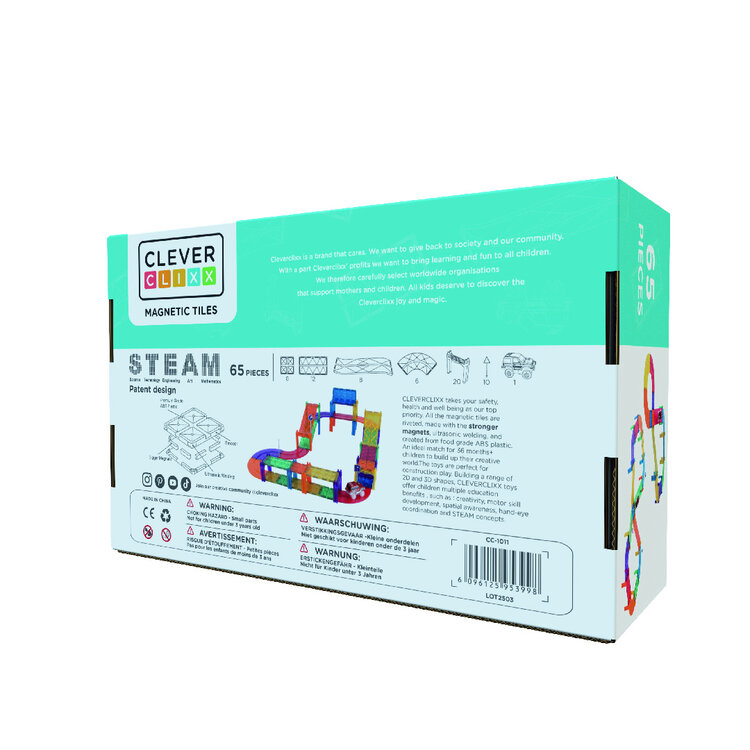 Cleverclixx Race track intense 65 stuks