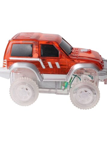 Cleverclixx Race track car red