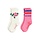 Roses 2-pack socks - pink