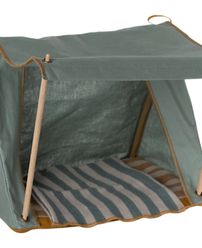 Maileg Copy of Abri à tricycle, Mouse - Coral