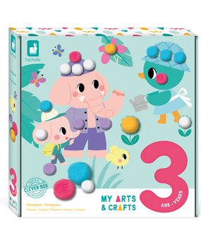 Janod Atelier 3 jaar pom poms