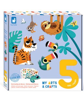 Janod Atelier 5 jaar stickers plakken