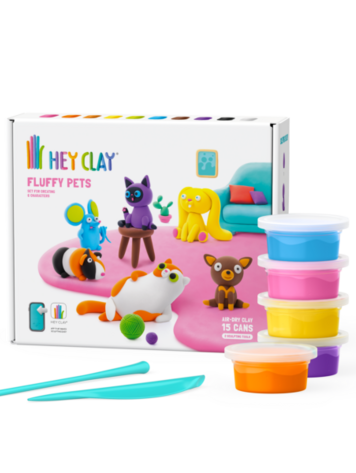 Hey Clay 15023 Fluffy Pets 15 cans