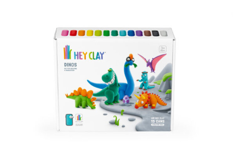 Hey Clay 15016 Dinos 15 cans