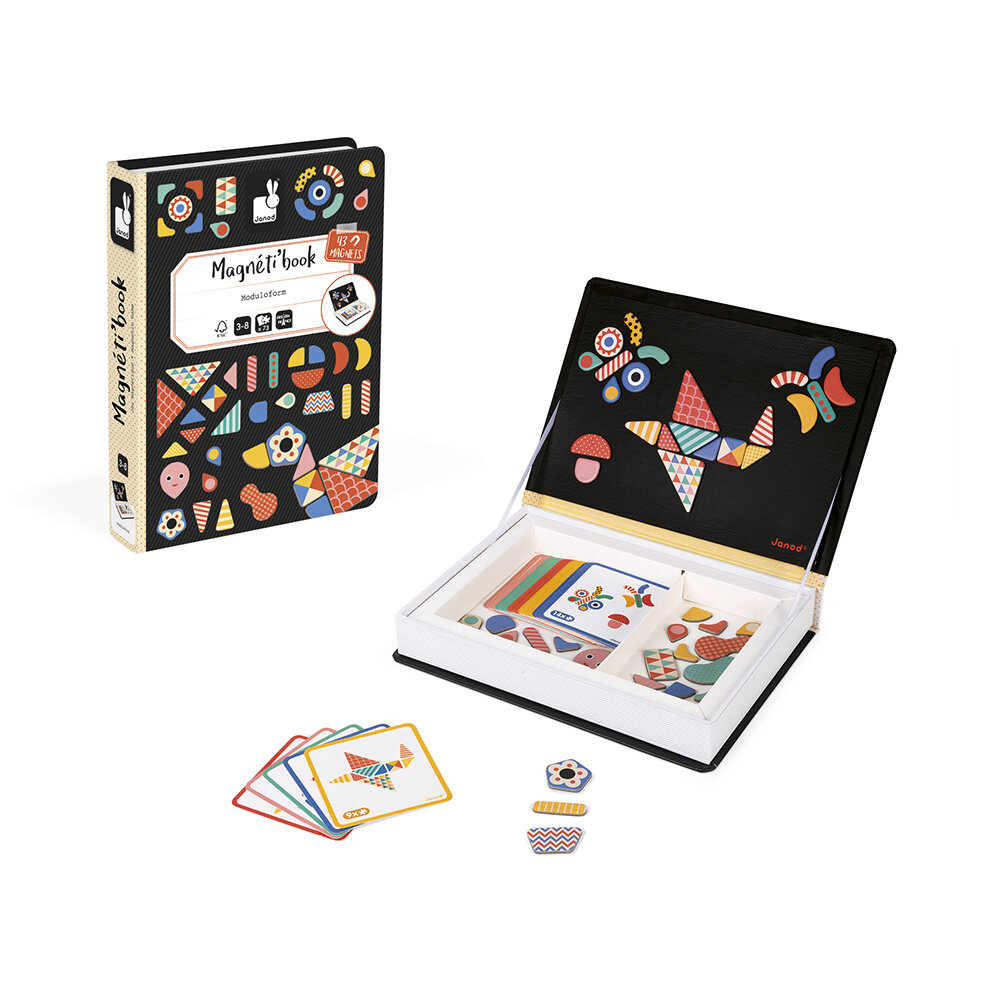 Janod Janod Magnetibook - Moduloform Janod Janod Magnetibook - Moduloform