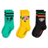 Mini Rodini Ritzrats 3-pack socks - multi Mini Rodini Ritzrats 3-pack socks - multi