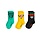 Ritzrats 3-pack socks - multi