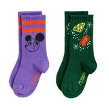 Mini Rodini Ritzrats 2-pack socks - multi