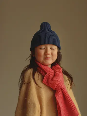 Hvid Scarf Gustave - Lollipop