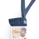 Silly Silas Granny teddy footless cotton tights - steel blue Silly Silas Granny teddy footless cotton tights - steel blue