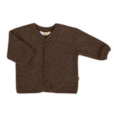 Joha 16592 716 15943 Wolfleece vestje / jasje - donkerbruin