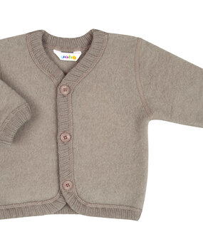 Joha 16592 716 15587 Wolfleece vestje / jasje - sesam Joha 16592 716 15587 Wolfleece vestje / jasje - sesam