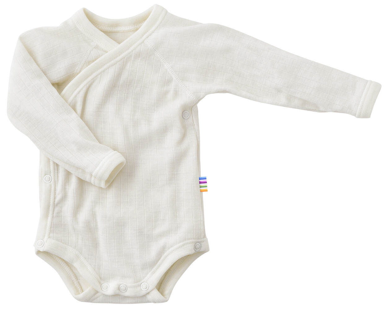 Joha 66343 122 50 Wollen overslagromper - naturel Joha 66343 122 50 Wollen overslagromper - naturel