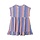 47. Simple dress - tricolore blockstripe