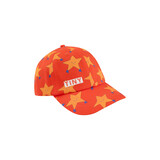 Tiny Cottons SS24-352 Dancing stars cap summer red Tiny Cottons SS24-352 Dancing stars cap summer red