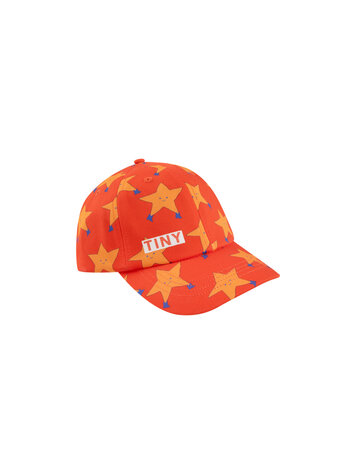 Tiny Cottons SS24-352 Dancing stars cap summer red