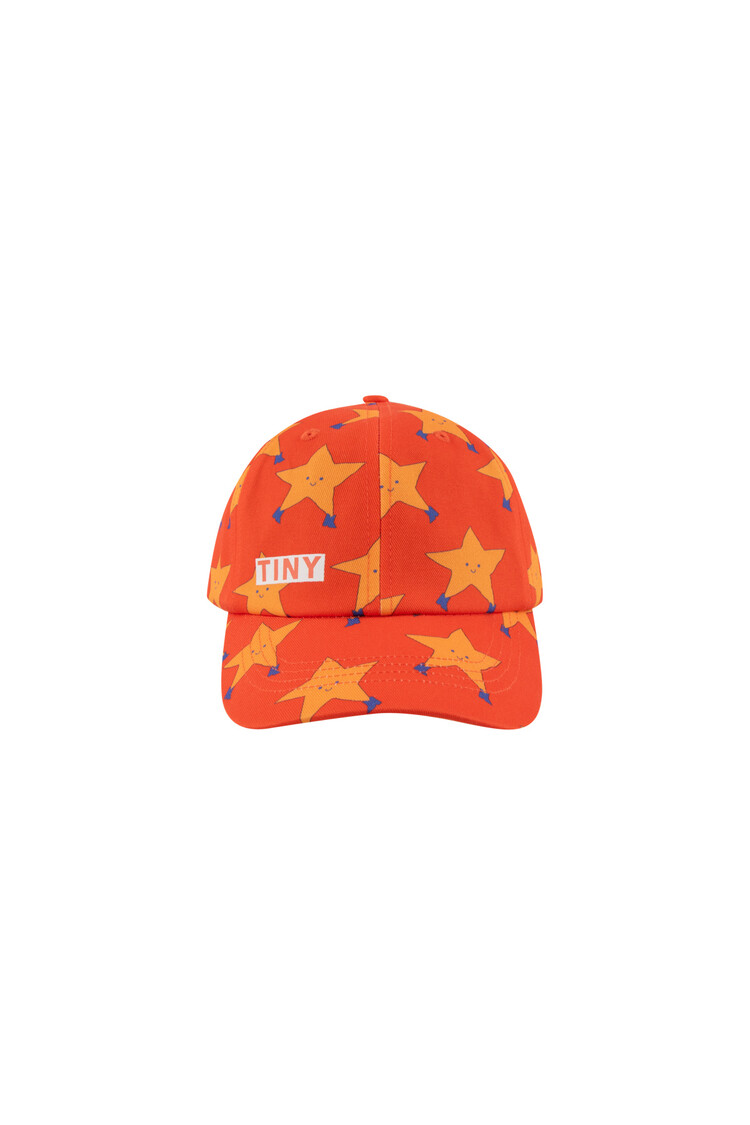 Tiny Cottons SS24-352 Dancing stars cap summer red