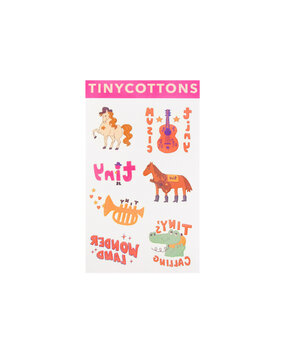 Tiny Cottons Wonderland tattoos dark pink Tiny Cottons Wonderland tattoos dark pink