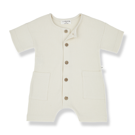 1+ in the family BATTISTA romper ivory 1+ in the family BATTISTA romper ivory