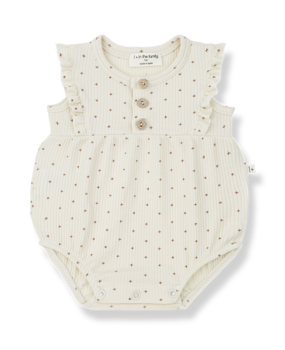 1+ in the family CINNIA romper ivory 1+ in the family CINNIA romper ivory