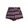 Stripe aop shorts brown