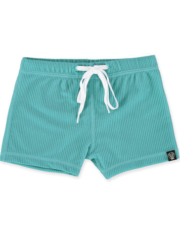 Beach & Bandits Coastal ribbed swim short