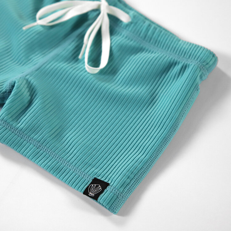Beach & Bandits Coastal ribbed swim short