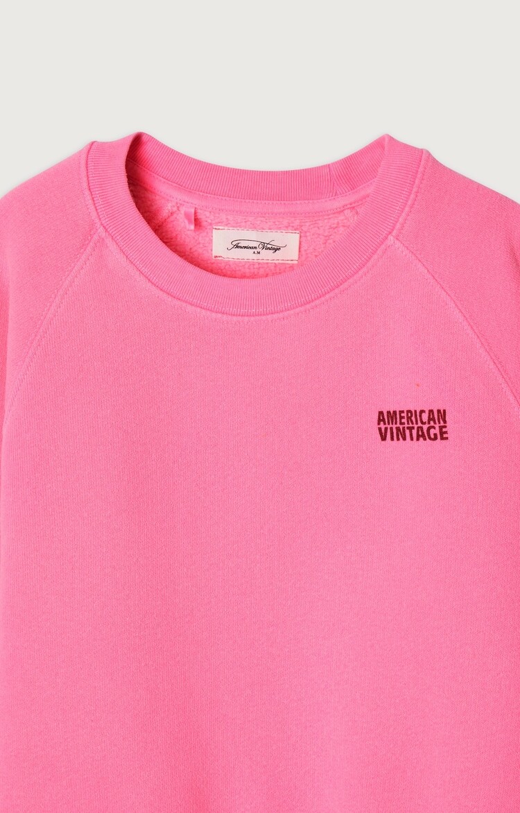 American Vintage roze fluo sweater Izubird