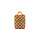 Backpack LARGE checkerboard 1802107 - sprout green + flower pink