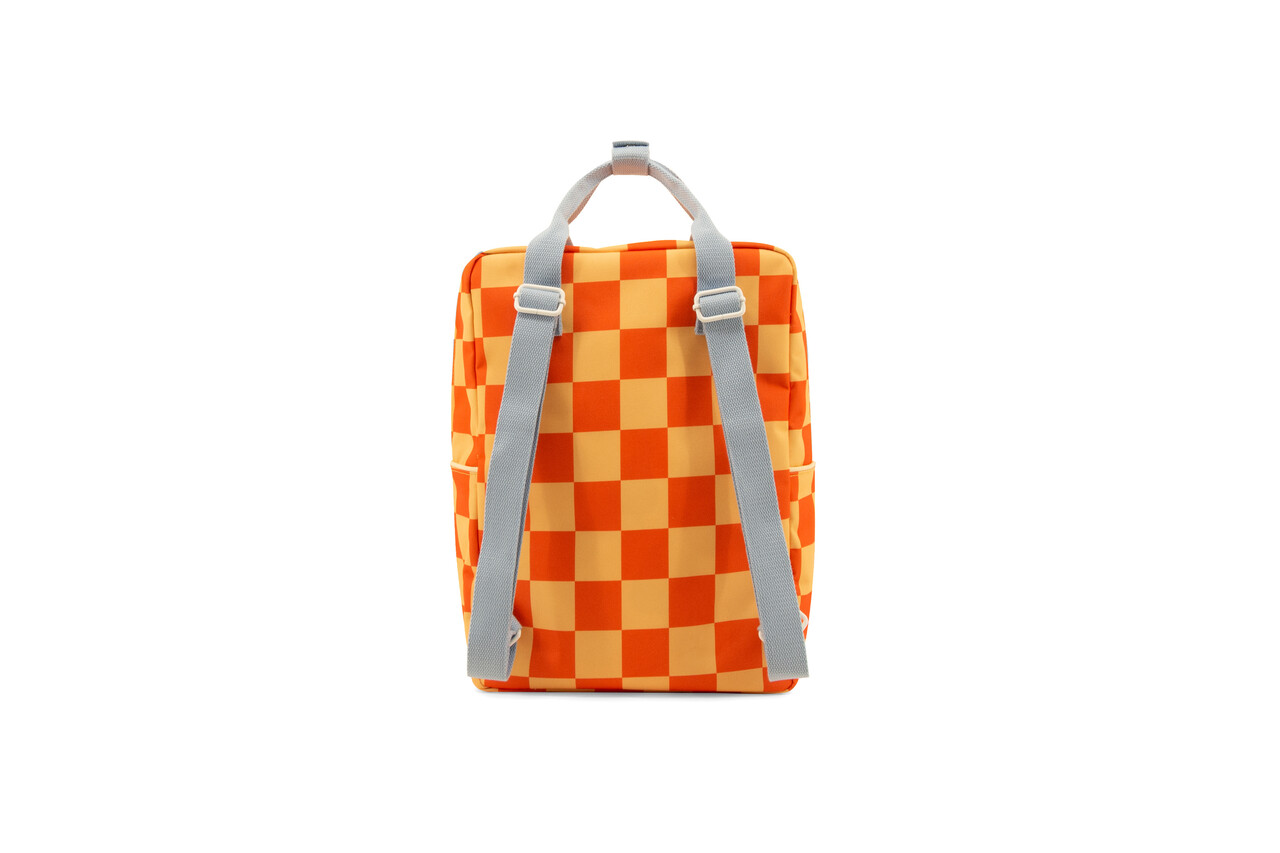 Sticky Lemon Backpack LARGE checkerboard 1802108 - pear jam + ladybird red
