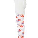 MP Denmark 30 91077 432 Retro flowers tights Snow White MP Denmark 30 91077 432 Retro flowers tights Snow White