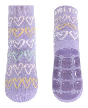 MP Denmark Anti-slip sokken Doodle heart Daybreak MP Denmark Anti-slip sokken Doodle heart Daybreak