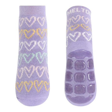 MP Denmark 30 22181 84 Doodle heart socks anti slip Daybreak MP Denmark 30 22181 84 Doodle heart socks anti slip Daybreak