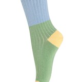 MP Denmark 30 22159 3027 Block colour socks Watercress
