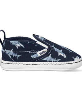 Vans Slip-On V Crib INTO THE BLUE BLUE/MULTI Vans Slip-On V Crib INTO THE BLUE BLUE/MULTI
