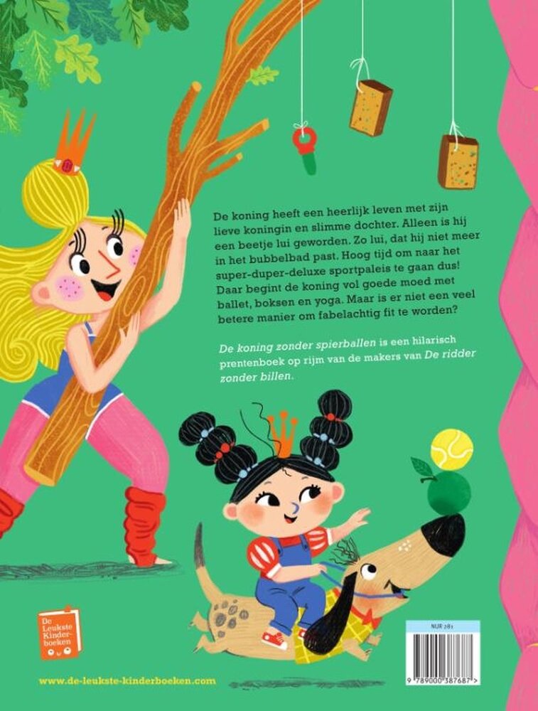 Boeken De koning zonder spierballen 4+ Boeken De koning zonder spierballen 4+